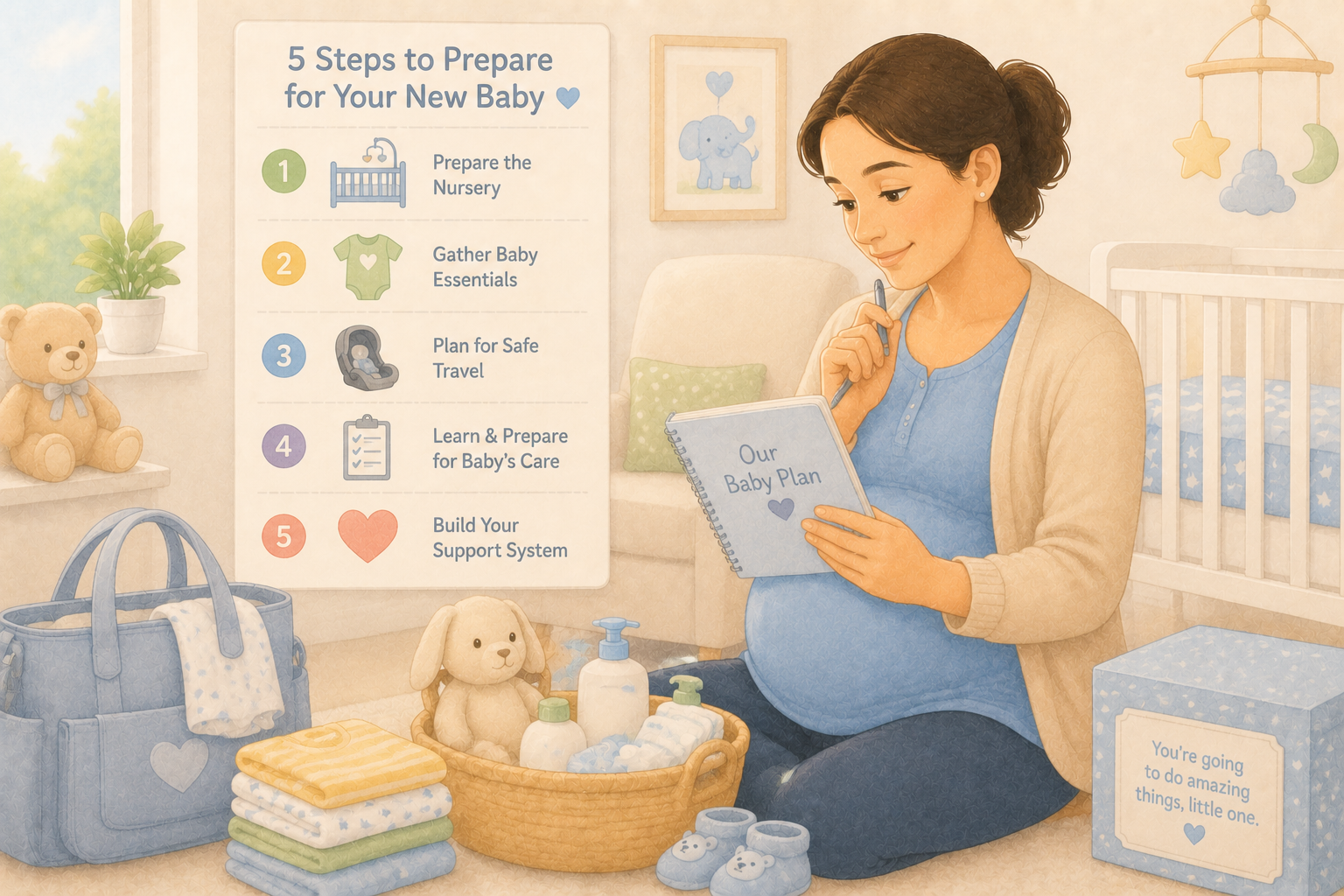 5 Steps to Prepare for Your New Baby