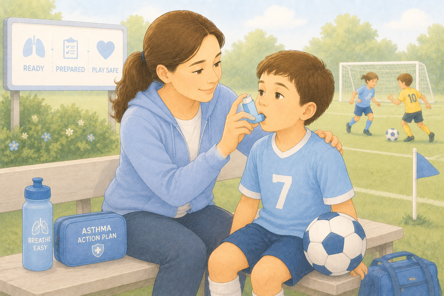 How to Manage Asthma on the Field