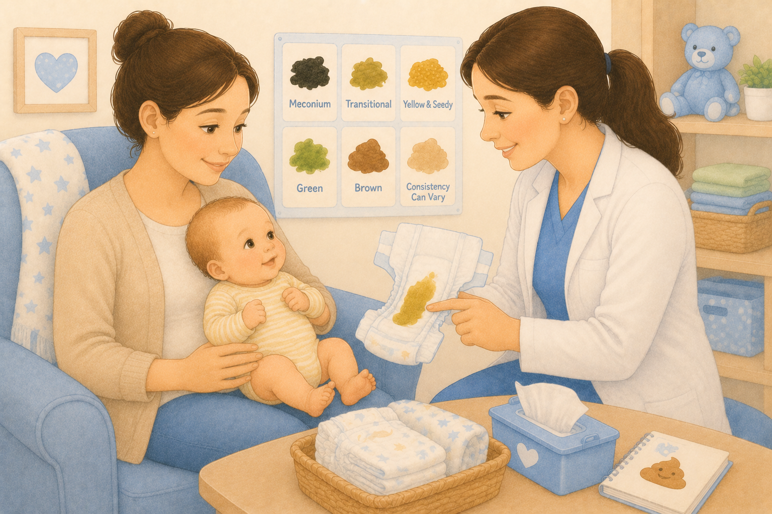 The Ins and Outs of Newborn Poop