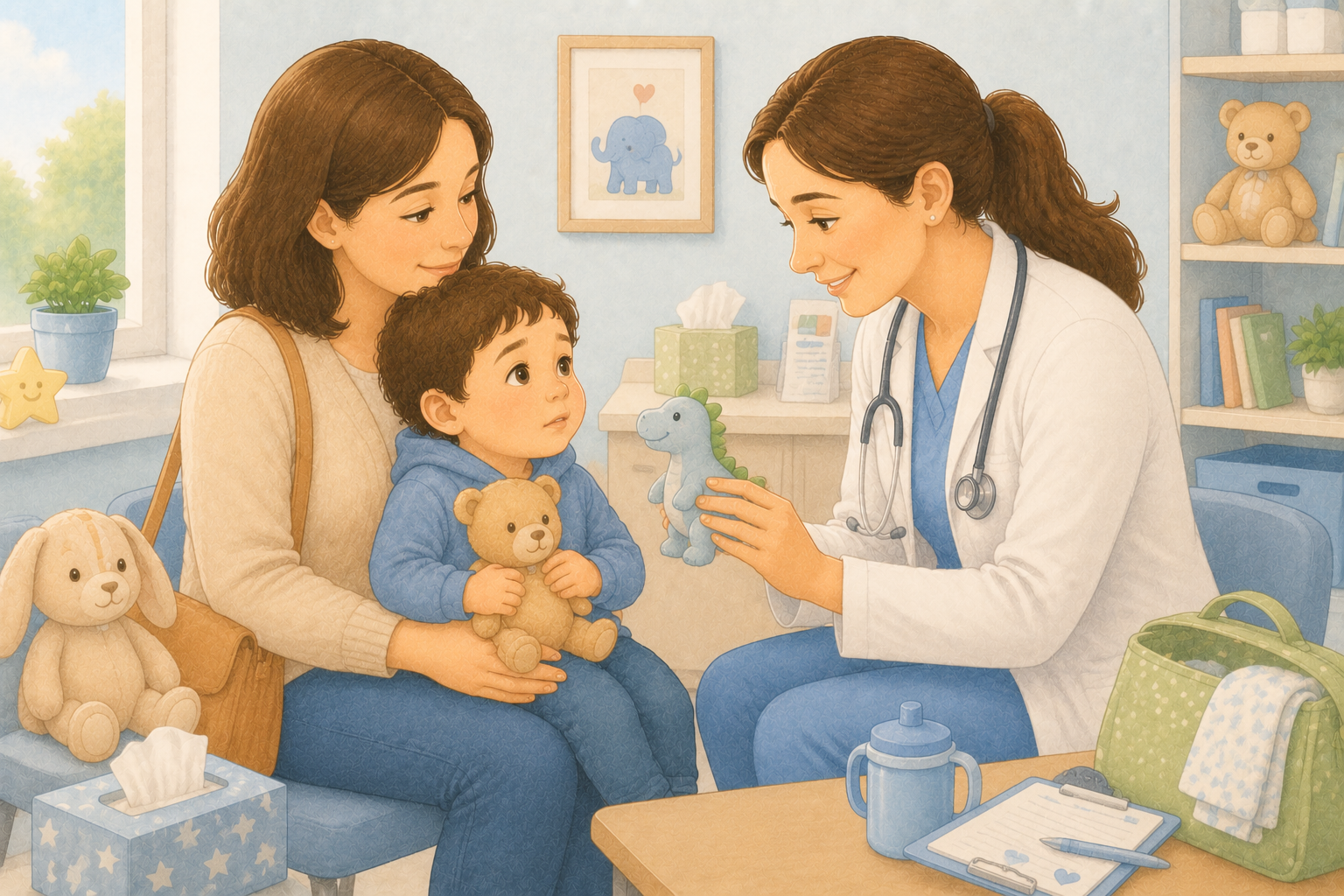 Tips for Getting Through a Sick Visit